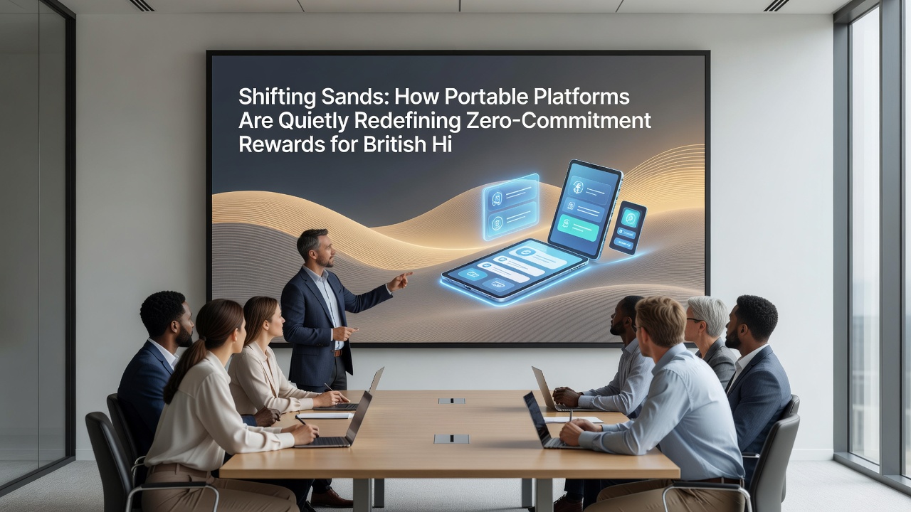 High-stakes player reviewing zero-commitment reward details on a tablet device